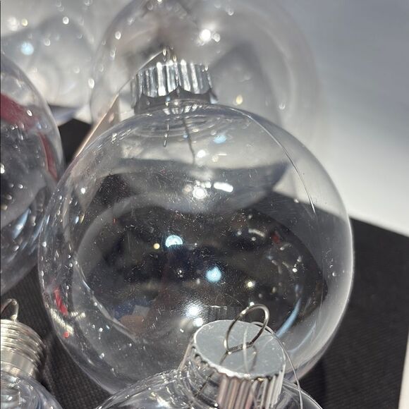 DIY Clear plastic Christmas Ornaments Set - Picture 7 of 10